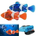RC Mini Clown Fish: Elektrisk klovnefisk med infrarød fjernbetjening