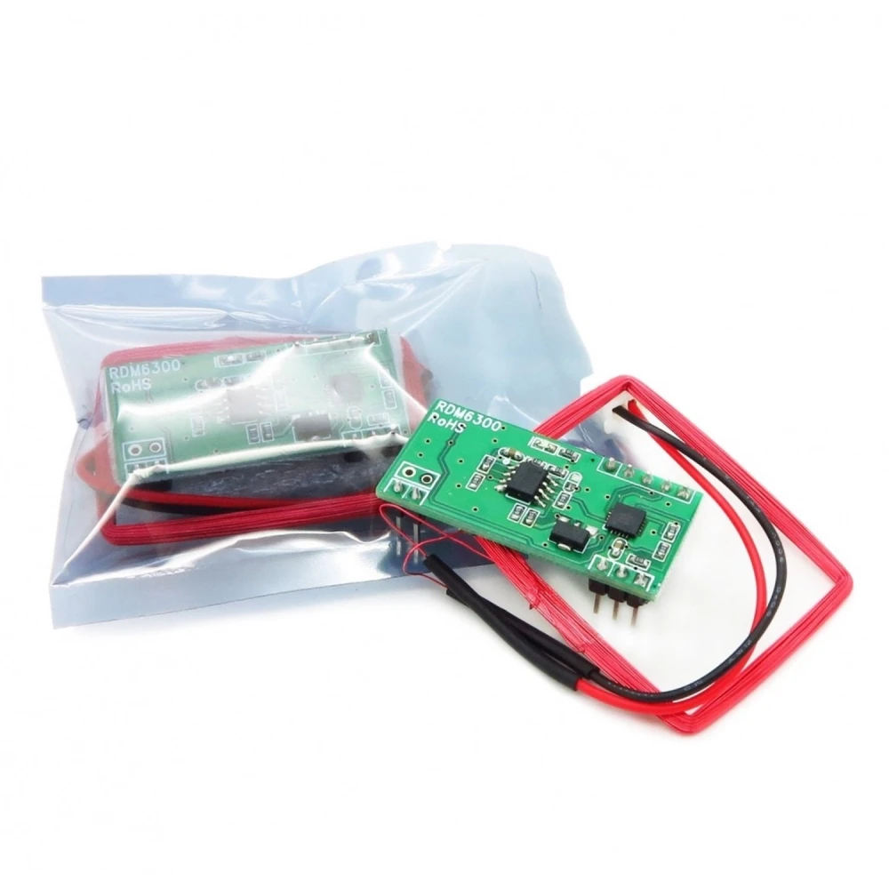 Rdm6300 RFID 125KHz kortlæser til Arduino og adgangskontrol