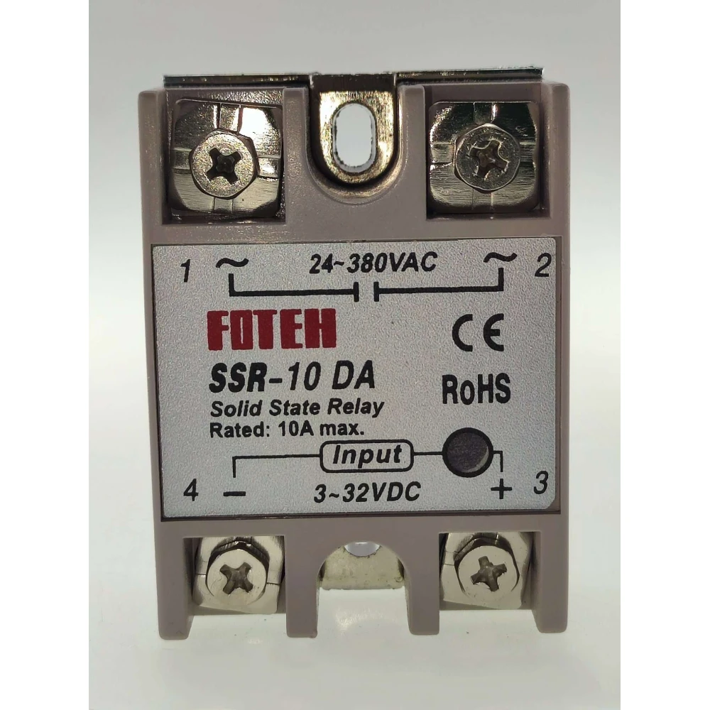 Fotek SSR-10 10A solid state relay til effektiv elstyring
