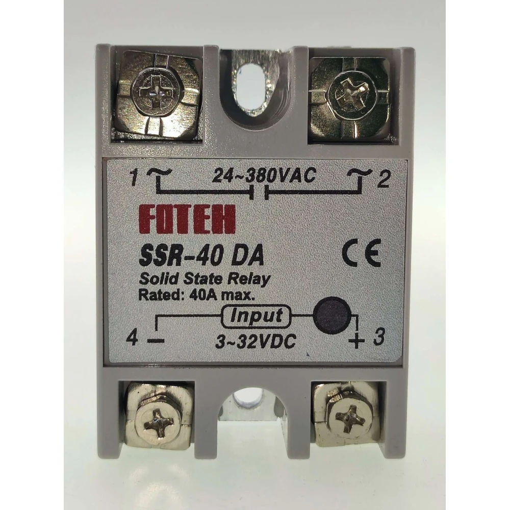 Fotek SSR-40 40A solid state relay til præcis belastningsstyring