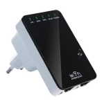 WiFi-repeater 300 Mbps med 2 RJ45-porte - forlænger og access point