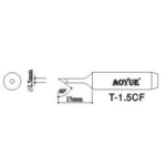 Aoyue T1,5CF loddespids reservedele til professionelle loddekolber