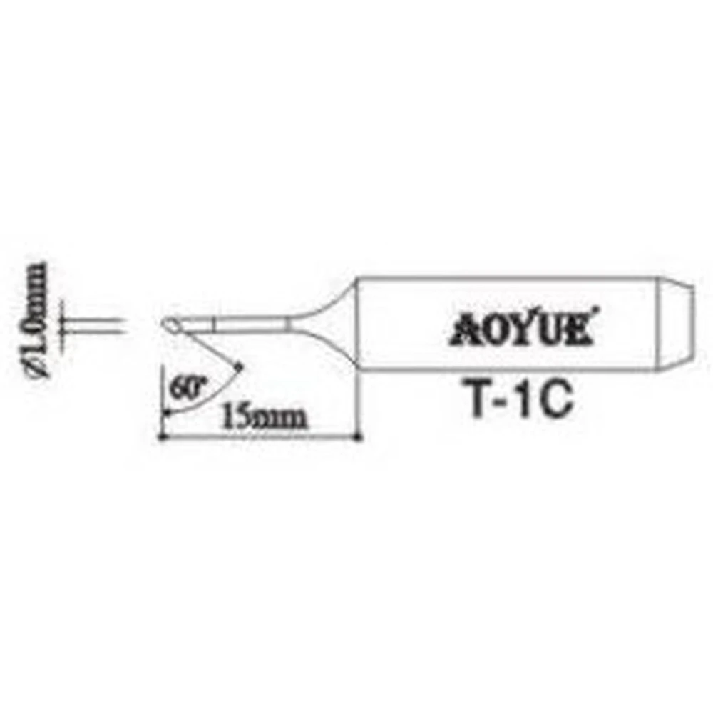Aoyue T1C loddespids reservedele til loddekolber
