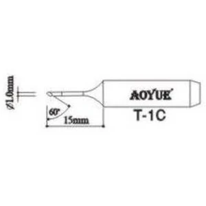 Aoyue T1C loddespids reservedele til loddekolber