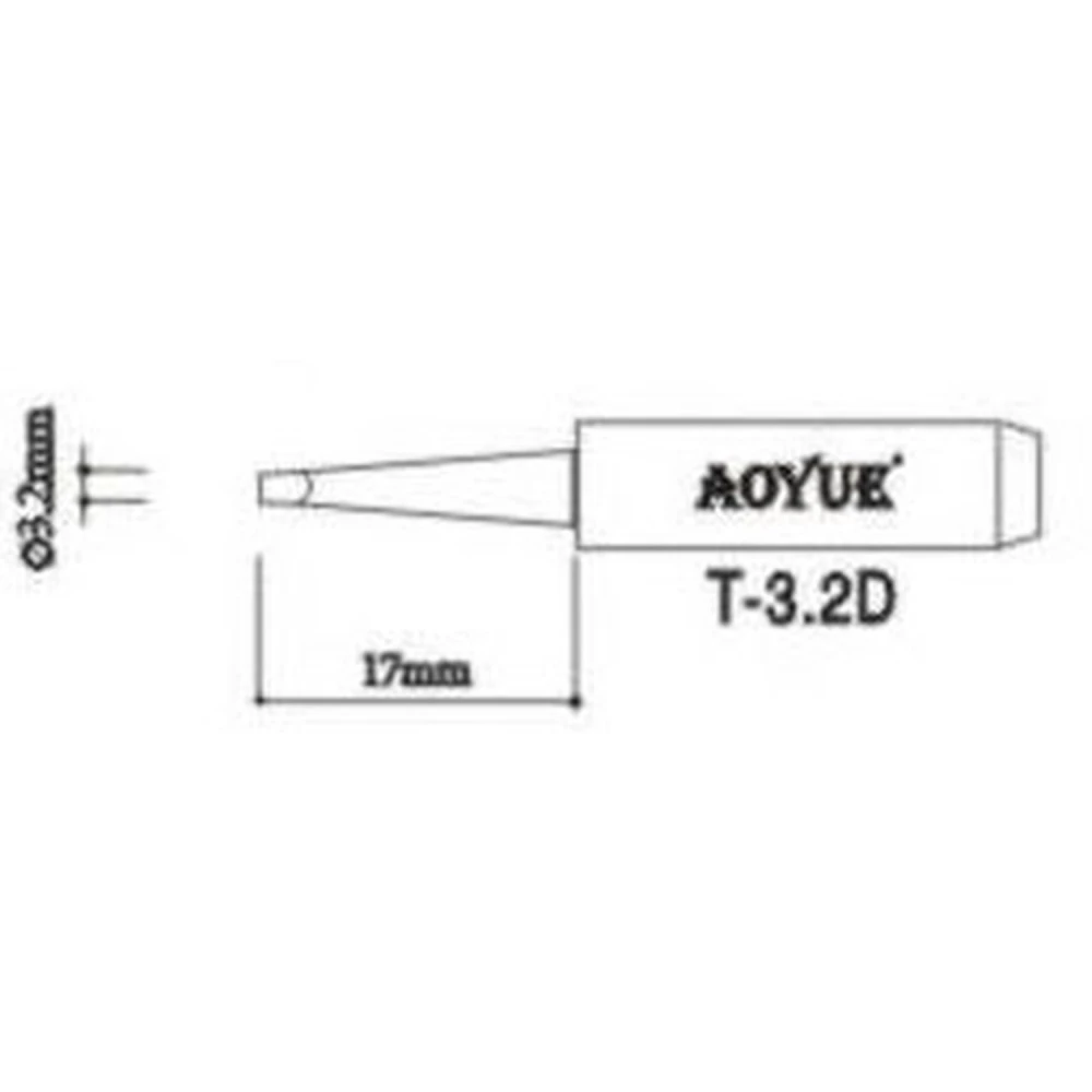 Aoyue T3,2D loddekolbespids reservedel til loddekolbe-stationer