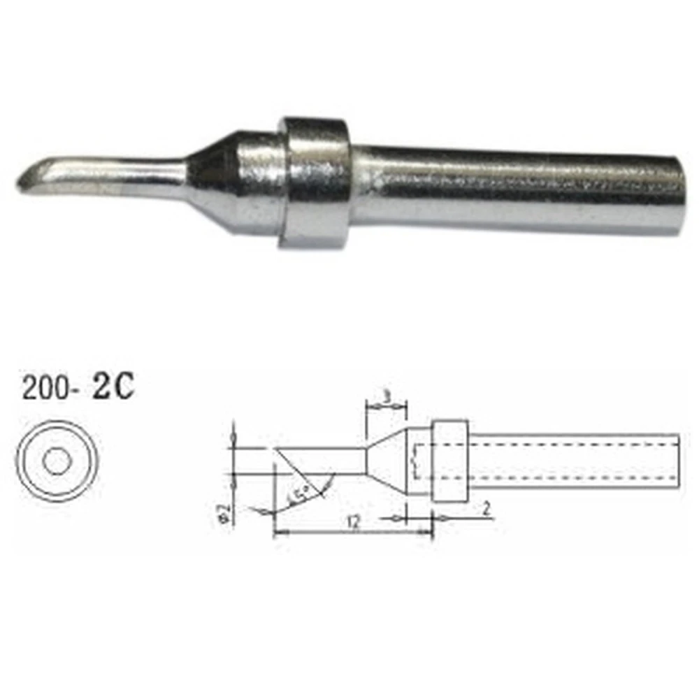 Loddespids Mlink S4 MOD 200-2C reservedele til loddekolber