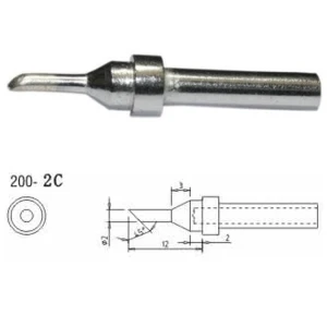 Loddespids Mlink S4 MOD 200-2C reservedele til loddekolber