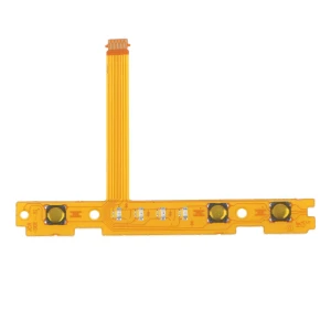 SR højre knap reservedel med flexkabel og LEDs til Nintendo Switch Joy-Con