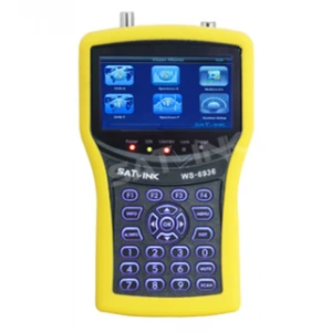 Satlink WS-6936 satellit- og DVB-T måler 4,5 med spektrumanalysator