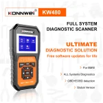 BMW diagnose scanner Konnwei KW480 - OBD2 til BMW
