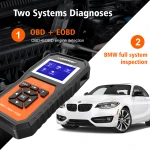 BMW diagnose scanner Konnwei KW480 - OBD2 til BMW