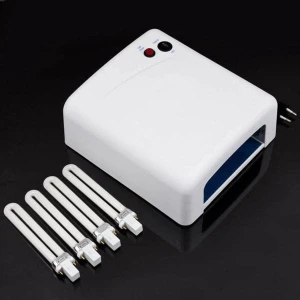 Pmtc UV-lampe 36w til UV-lim og gel - satkit, professionel tørring
