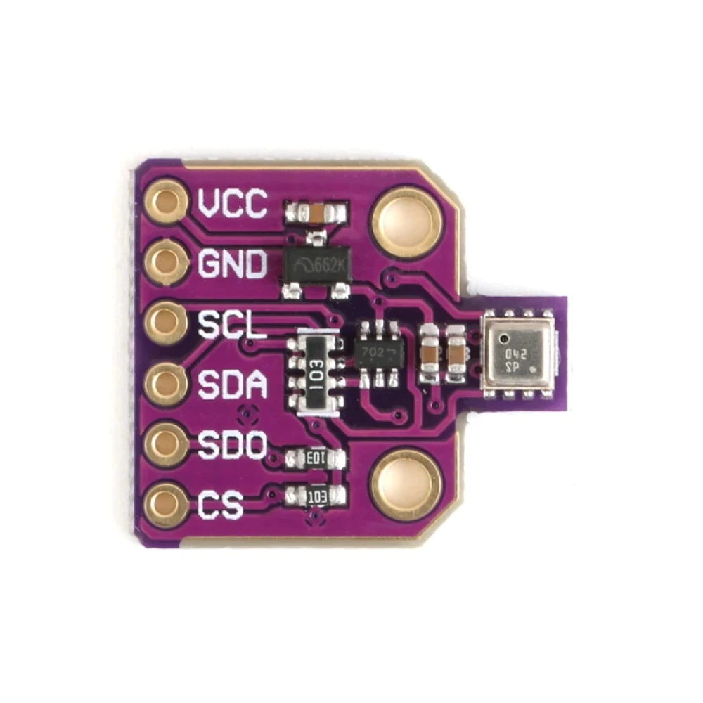 BME680 sensor til Arduino til temperatur, fugt, tryk og gas med I2C
