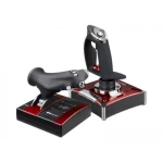 Dobbelt joystick flykontrolsystem til PC med gamepad og dual throttle