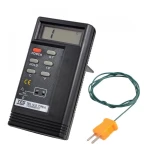 Digital temperaturprobe TES-1310 med måleområde fra -50º til +1300ºC til industrielt brug