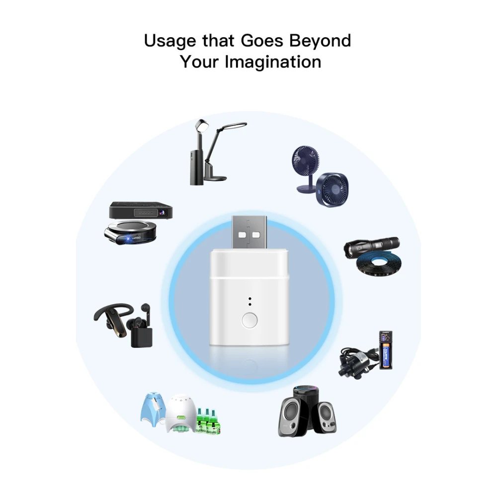 SONOFF Micro smart USB-adapter til fjernstyring og automatisering