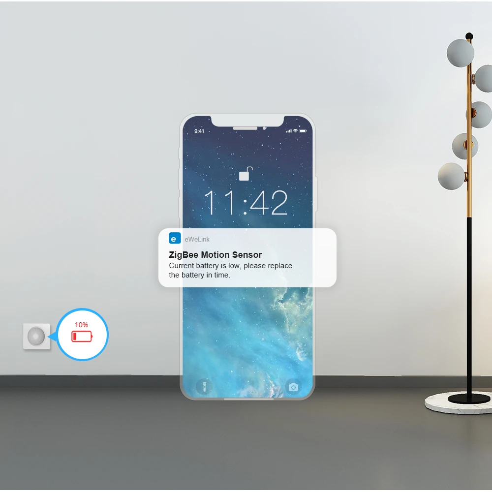 SONOFF SNZB-03 ZigBee bevægelsessensor - smart styring og præcis registrering