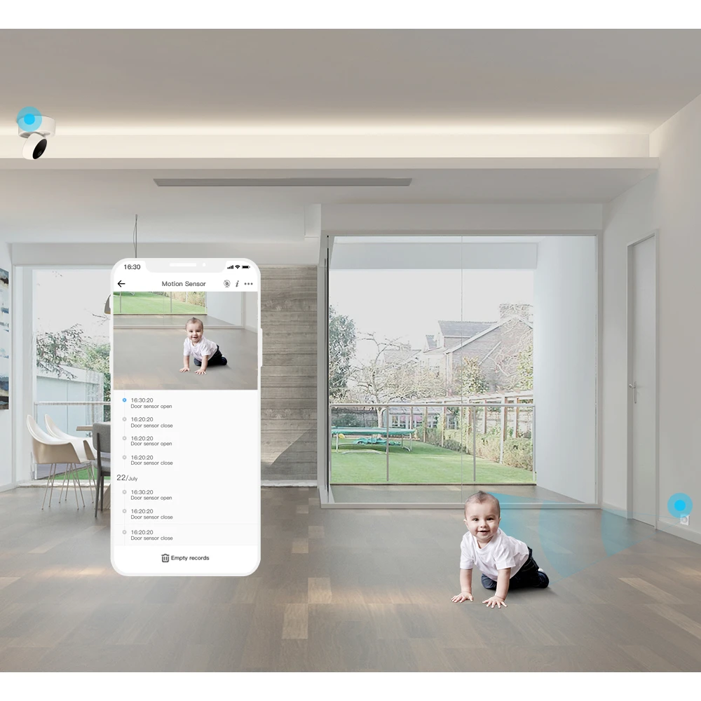 SONOFF SNZB-03 ZigBee bevægelsessensor - smart styring og præcis registrering