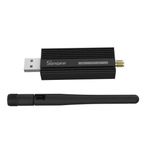 satkit SONOFF ZBDongle-P Zigbee 3.0 USB Plus gateway med antenne til Home Assistant og Open HAB