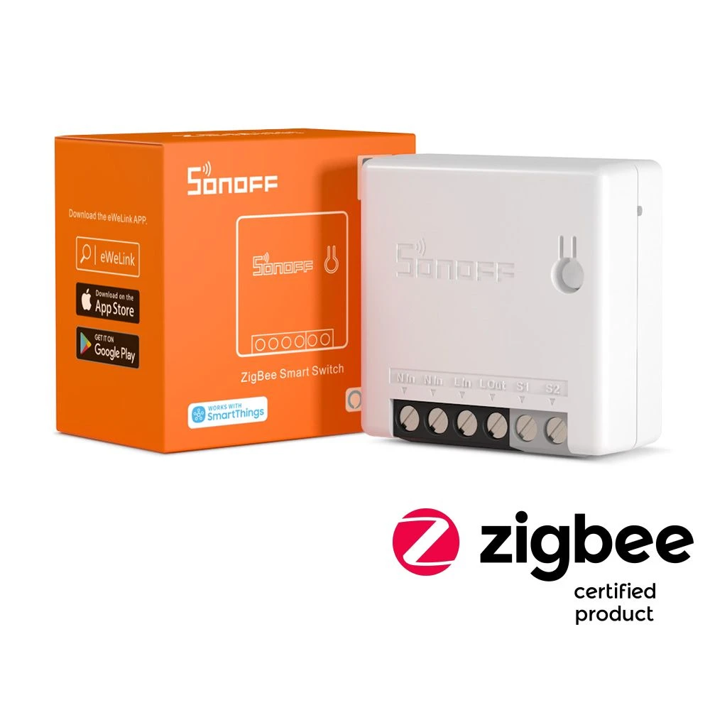 SONOFF ZBMINI ZigBee smart kontakt mini til 2-vejs lysstyring