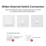 SONOFF ZBMINI ZigBee smart kontakt mini til 2-vejs lysstyring