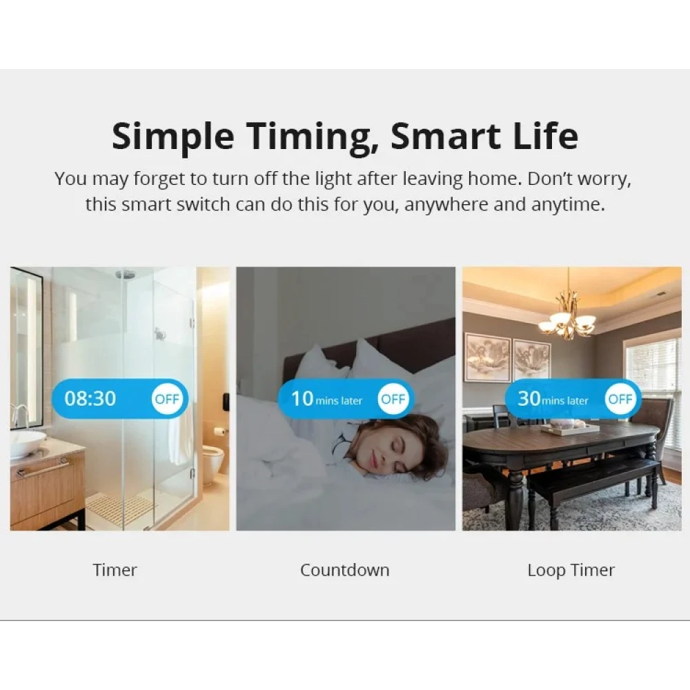 SONOFF ZBMINI ZigBee smart kontakt mini til 2-vejs lysstyring