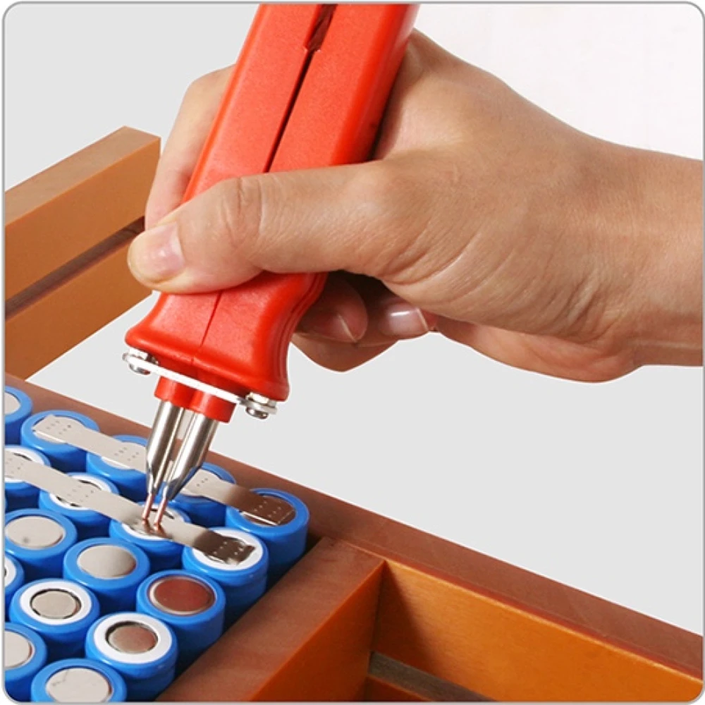Justerbar 18650 batteriholder 6x16 til batteripakker