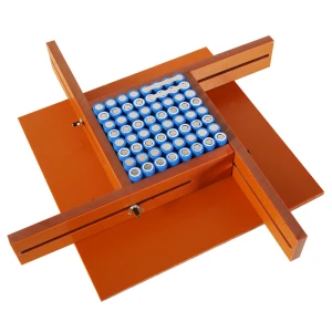 Justerbar 18650 batteriholder 6x16 til batteripakker