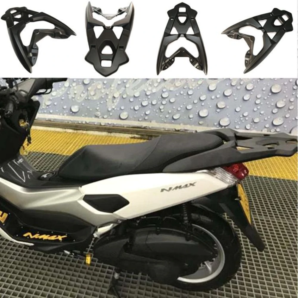 Vista superior del soporte parrilla trasera Yamaha NMAX