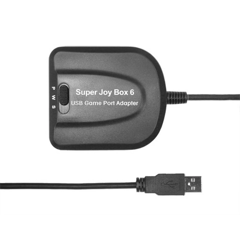 Super Joybox 6 Mayflash PC-adapter til to controllere