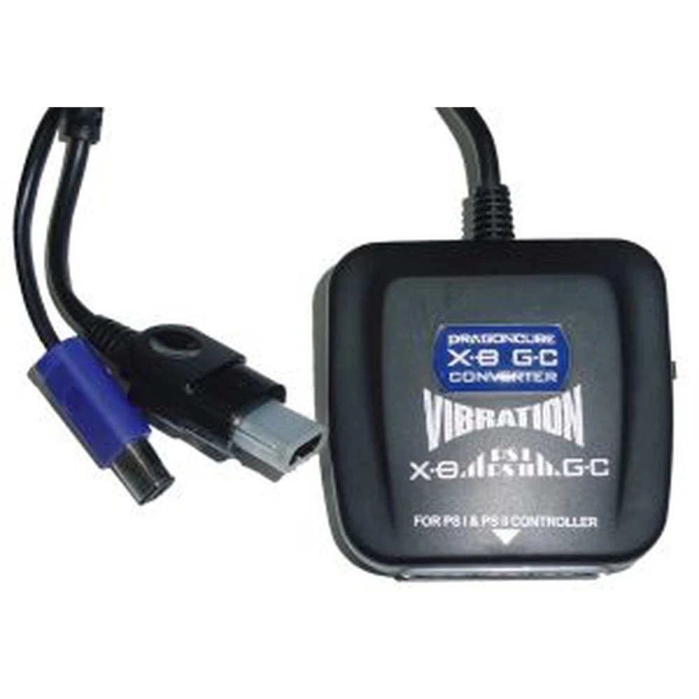 Super XB/GC Converter: kompatibel PS2 controller adapter til Gamecube og Xbox