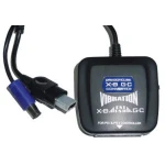 Super XB/GC Converter: kompatibel PS2 controller adapter til Gamecube og Xbox