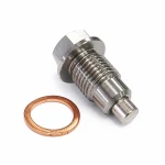 Magnetisk Olieafløbsprop Rustfrit Stål M16 x 1,5 med Pakning - Oliekar Bil Motorcykel
