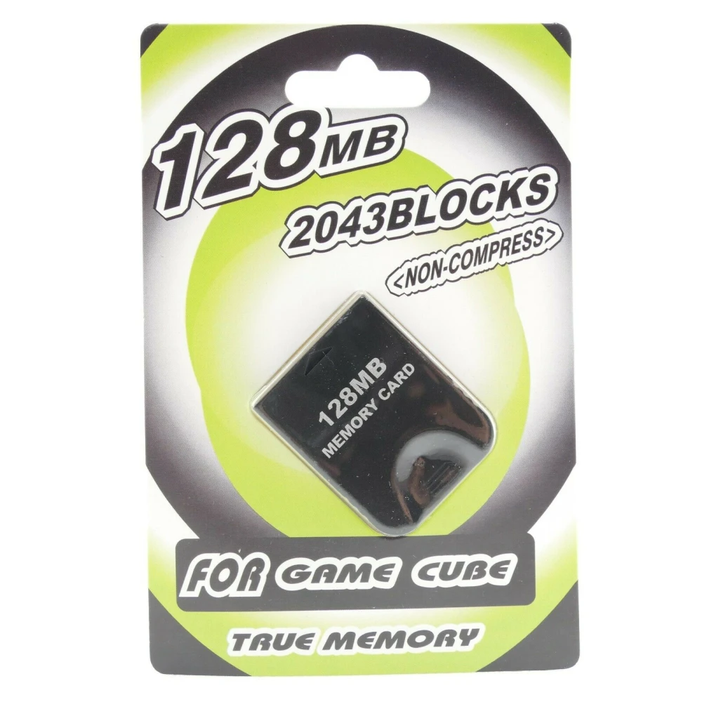 128 MB hukommelseskort til Nintendo GameCube - gem dine spil