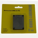 8MB hukommelseskort til PS2 - kompatibelt med PlayStation 2