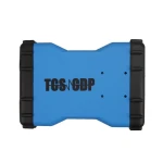 Escáner TCS CDP PRO BLUETOOTH 150E 2014.R2 con cable OBD2 azul