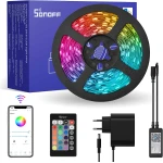 SONOFF L2 Lite smart WiFi LED strip 5 meter med fjernbetjening og app