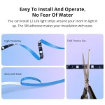 SONOFF L2 Lite smart WiFi LED strip 5 meter med fjernbetjening og app