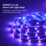 SONOFF L2 Lite smart WiFi LED strip 5 meter med fjernbetjening og app