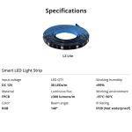 SONOFF L2 Lite smart WiFi LED strip 5 meter med fjernbetjening og app