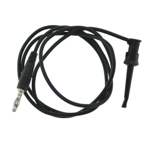 Amass TL22080 prøvekabel med krog og bananstik 1 meter 16AWG