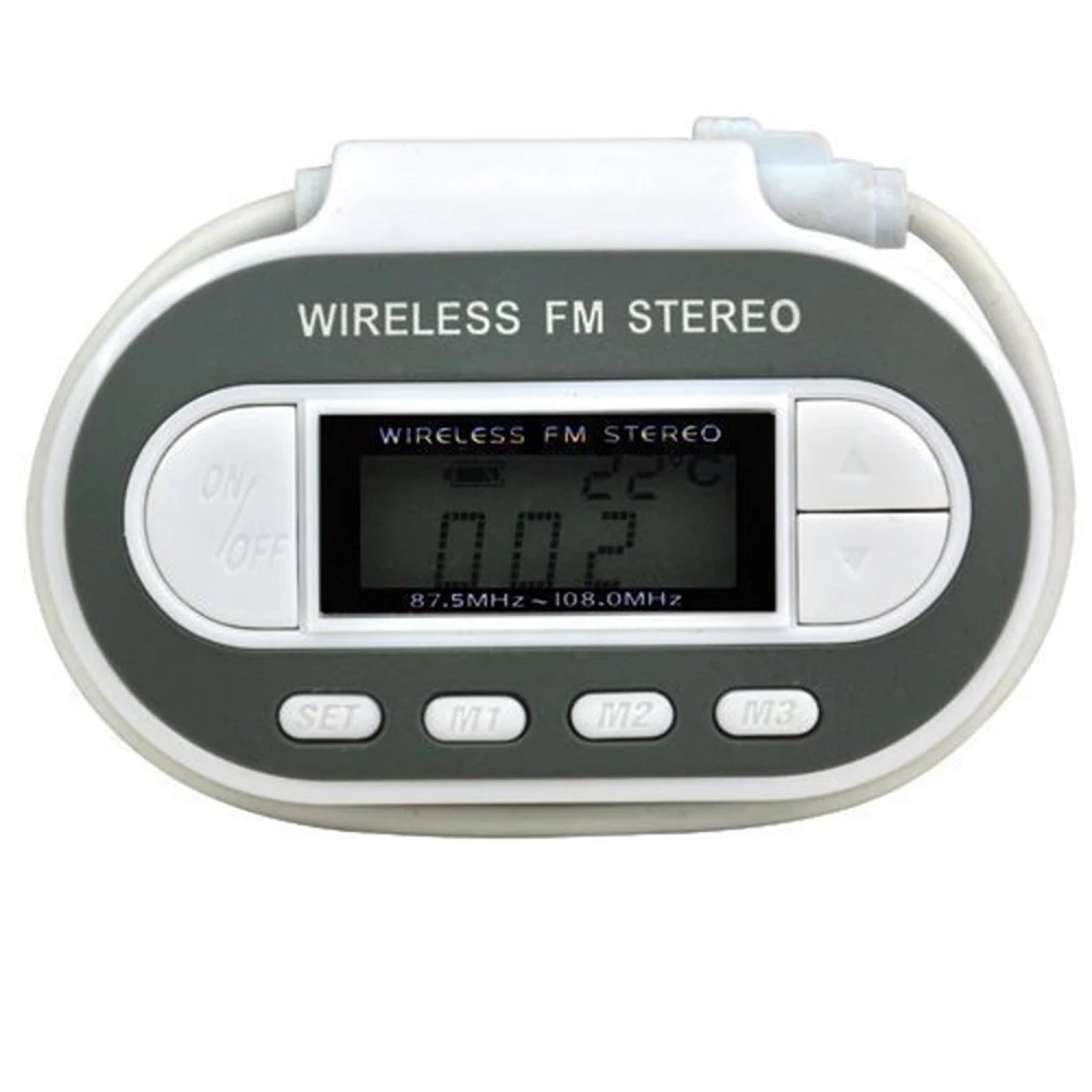 Digital FM-sender til MP3, CD, DVD, iPod og PC med digitalt display