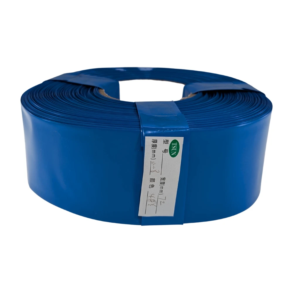 PVC krympeflex 72mm til batterier - beskyttelse og sikkerhed