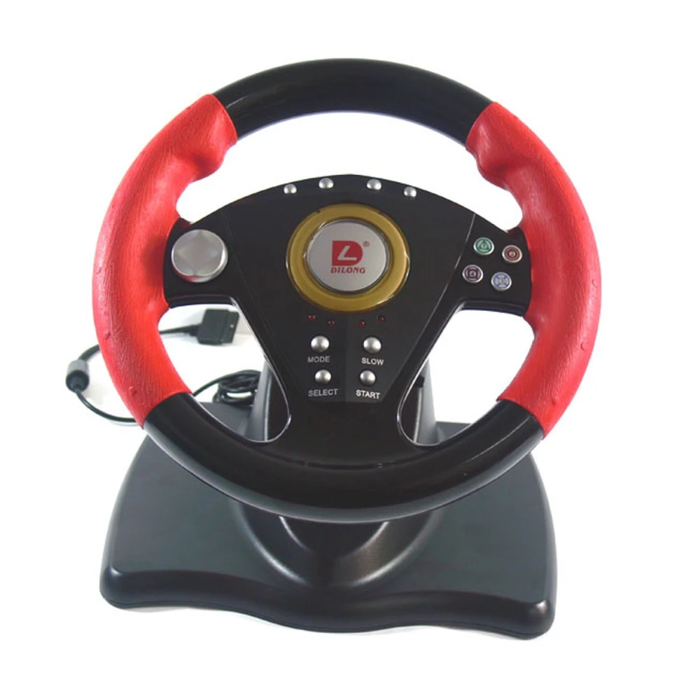Kompatibelt racerrat med gear og pedaler til PS3, PS2 og PC