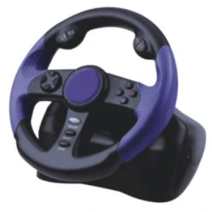 Racerrat til Playstation 2 med pedaler og Dual Shock-teknologi