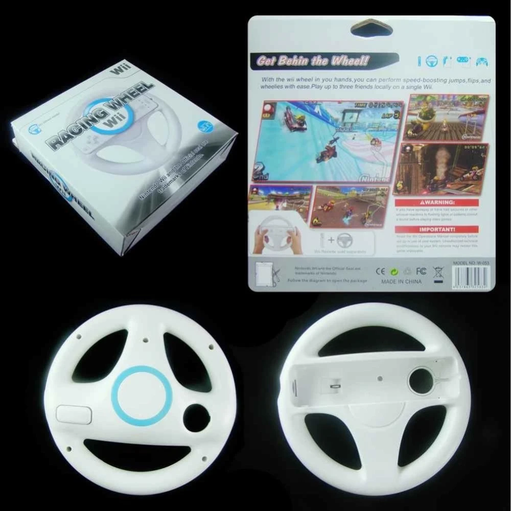 Rat til Wiimote Wii Wheel - præcis styring til Wii-kørespil