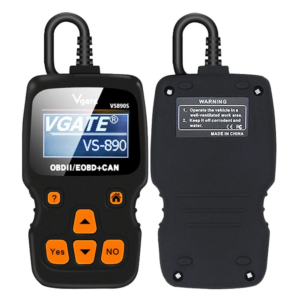VS890S OBD2 fejlkodelæser til bil Vgate Scanner Diagnostic Tool