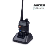 Baofeng UV-5R 8W walkie talkie med øresnegl og VHF/UHF
