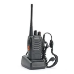 Baofeng BF-888S dual band walkie talkie med øresnegl