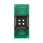 PLCC44 til DIP40 programmeringssocket kompatibel med satkit-programmere